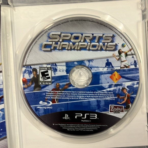 5 for $40 - Sony Sports Champions PS3 Game - Picture 3 of 4